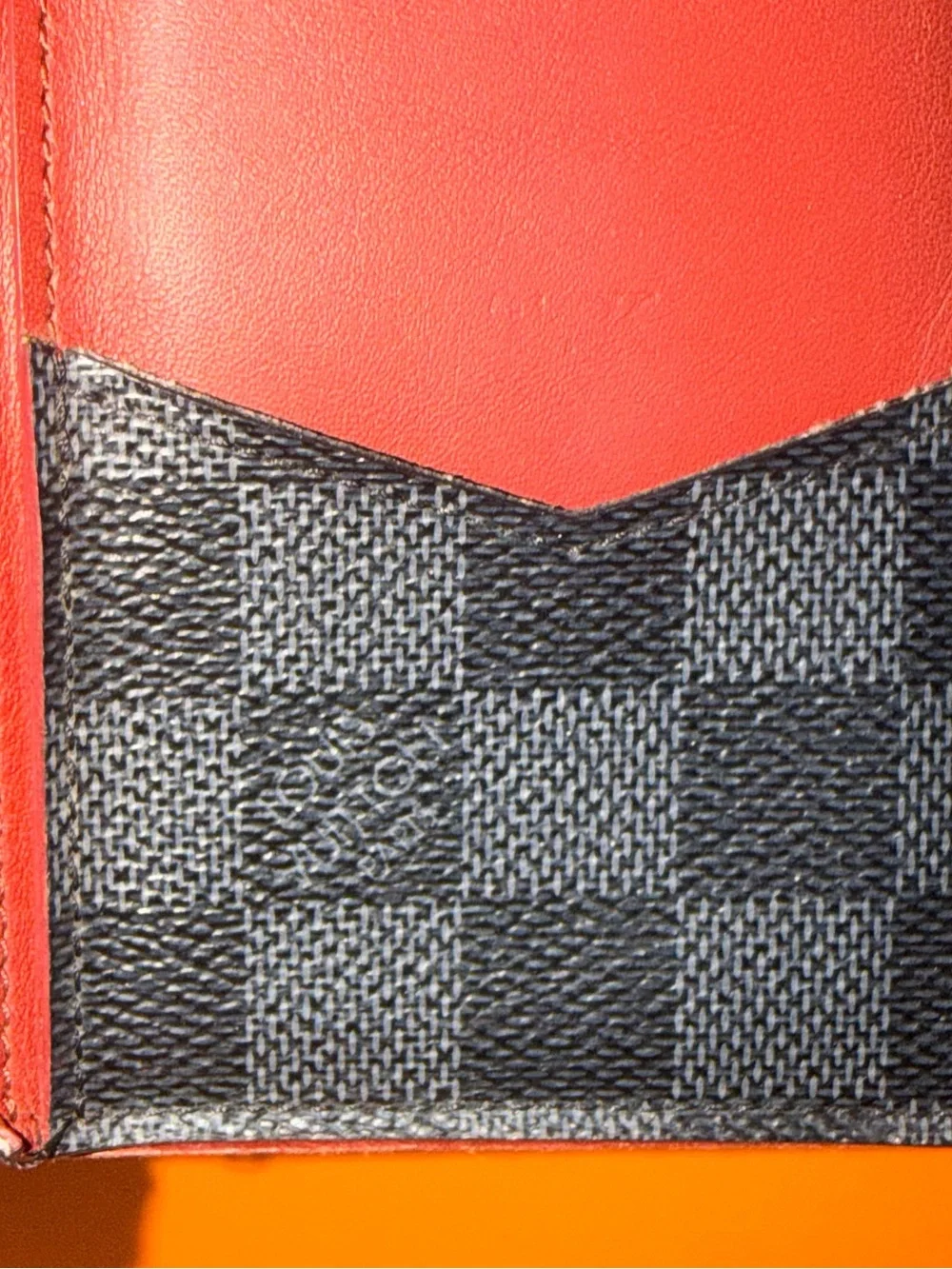Louis Vuitton Brazza Damier Ebene  Long Wallet - 2-toned leather
